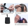 thumbnail image 4 of Machine d'Extension de Cheveux en V, Kit d'Extension de Lumière LED 405nm, Lampe UV Rechargeable Portable, Lampe UV à Séchage Rapide, Lampe UV pour Extension de Perruque, 4 of 7