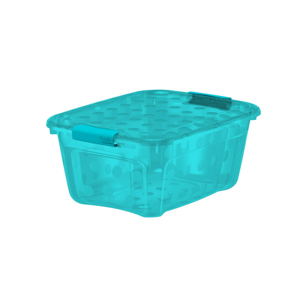 12 quart plastic container with lid