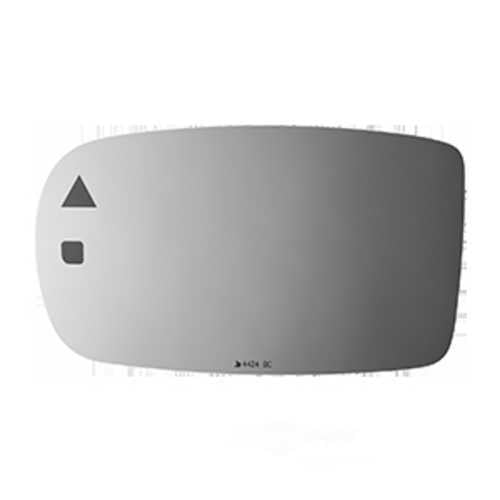 Burco Side View Mirror Replacement Glass - Clear Glass - 4424BC