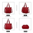 thumbnail image 5 of Angelkiss Purses Handbags for Women PU Tote Satchel Bags for Women Pockets Shoulder Bag, 5 of 5