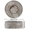 thumbnail image 4 of Muyoka 50 Uds. De fibra de coco comprimida para macetas, suelo de fibra orgánica en expansión, Kit de inicio de semillas para interiores con 30 etiquetas para plantas Muyoka Hogar, 4 of 7