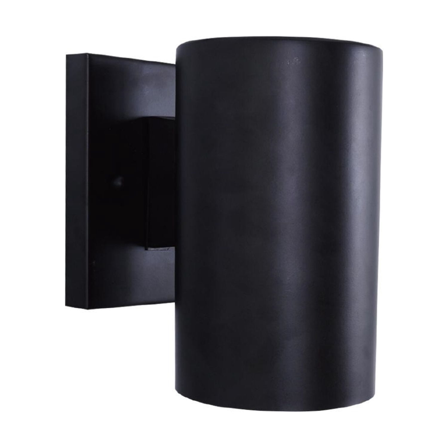 BH&G Stylish Cylinder Sconce Wall Light, E26 Base, Indoor/Outdoor Lighting Fixture, A19 60W Eqv