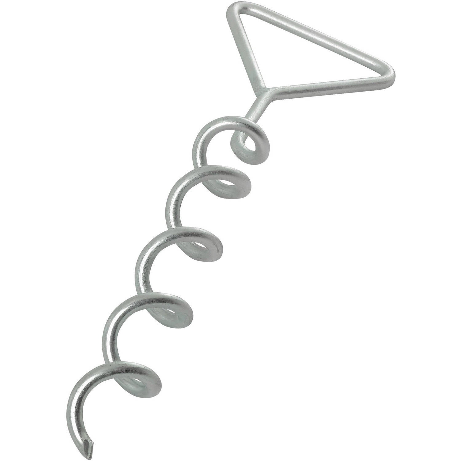 Upper Bounce Spiraled Anchor Kit Trampoline Deep Fastening for Safety, Set of 4