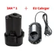 thumbnail image 1 of 3000mAh 10.8V/12V BL1013 Recargable Li-ion 1Pzas Batería+cargador set para Ma*kita BL1013 BL1014 BL 1013 BL 1014 LCT203W 194550-6 194551-4, 1 of 6