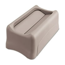 Rubbermaid Commercial 1 Gallon Swing Lid Garbage Can, Gray