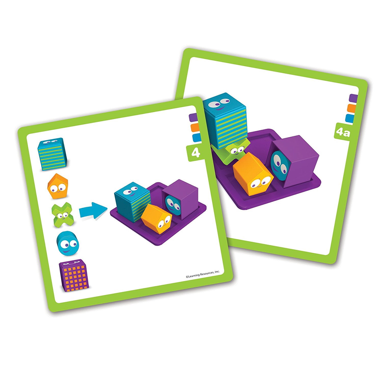Learning Resources Mental Blox Junior Early Logic Game, Roadtrip Games, Ages 4+, LER9285