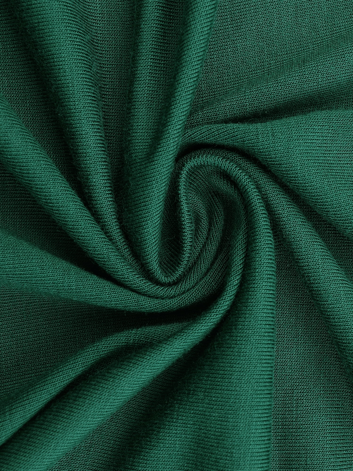 DARING DIVA Women's Semi Formal Wrap V Neck Ruffle Maternity Dress L Deep Green