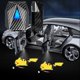 thumbnail image 2 of Luz inalámbrica 3D Universal para puerta de coche, proyector dinámico USB con logotipo láser, sombra fantasma, advertencia decorativa automática, lámpara de bienvenida Fivean unisex, 2 of 2