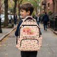 thumbnail image 4 of Aplkyhs 17 Inch Backpack for Age 6-12 Cute Pink Axolotl Lightweight Water Resistant School Bag for Kids Elementary School Travel, 4 of 7