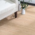 thumbnail image 3 of Textured Natural Handwoven Jute Rug, 2'6" x 8' Runner, 3 of 6