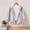 B_ Silver, variant on Girls Shiny Jacket Glitter Long Sleeves Gradient Ombre Bomber Coat with Ribbed Cuffs for 0-5 Years Kids White 0 Years