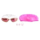 thumbnail image 2 of Gafas de natación antivaho Colamx Rosa ligeras impermeables, 2 of 8