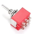 thumbnail image 1 of Interruptor de palanca de 5 piezas, mini interruptor de palanca MTS-303 3PDT 9 Pin3 Posición ON-OFF-ON Interruptor de palanca Spptty controles industriales, 1 of 7