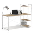 thumbnail image 4 of Glenwillow Home Ames Reversible Gaming Desk in White/White Oak, 4 of 10