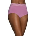 thumbnail image 5 of Vanity Fair Radiant Women's Light and Luxe Brief Underwear - Stretch Lace Waistband, 3-Pack, Sizes S-5XL, 5 of 14