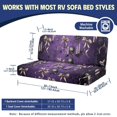 thumbnail image 7 of Uourmeti Jackknife Sofa Bed Covers Elastic Stretch, Compatible with Travel Trailer Futon Jackknife Sofa, Pet Friendly 2 Piece Slipcovers, 7 of 7