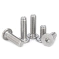 thumbnail image 3 of 5 uds-100 Uds CM M1.6 M2 M2.5 M3 M4 M5 M6 M8 304 hexagonal de acero inoxidable CM enchufe Ultra fino Super plano oblea cabeza tornillo, 3 of 4