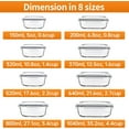 thumbnail image 2 of 12 Sets Glass Food Storage Containers with Lids, Glass Meal Prep Containers, Airtight Glass Bento Boxes, BPA Free & Leak Proof, Pantry Kitchen Storage(12 lids & 12 Containers) - Deep Blue, 2 of 14
