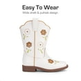 thumbnail image 5 of DREAM PAIRS Girls' Mid-Calf Cowboy Boots, Western Riding Boots for Toddler/Little Kid/Big Kid, 5 of 5