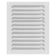 thumbnail image 1 of Cubierta de ventilación de aluminio Uxcell de 10 x 14 pulgadas, cubierta de rejilla de aire, cubierta de ventilación HVAC con lamas, tono plateado, 1 of 7