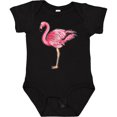 thumbnail image 3 of Inktastic Pink Flamingo Boys or Girls Baby Bodysuit, 3 of 5