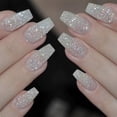 thumbnail image 3 of Largas uñas falsas con caja clara Longitud completa Bailarina Transparente Transparente Cubierta completa Clavo falso para el arte de manicura DIY Beige 100 piezas sidaley CE009704-02, 3 of 7