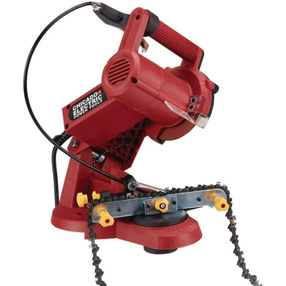 Chain Saw Sharpener : 120 VAC with 7/8 Inch Arbor and 5000 RPM Max Speed