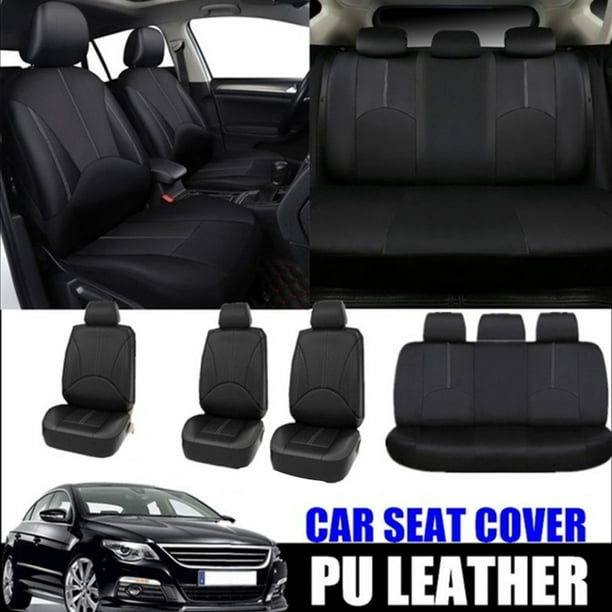 Universal Car PU Leather Front Car Seat Covers Fine Quality Back