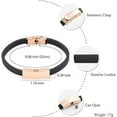 thumbnail image 5 of Customize Cremation Urn Bracelet for Ashes Cremation Bracelet for Ashes Genuine Leather Memorial Urn Bangle Ash Jewelry With Fill Kit, 5 of 7