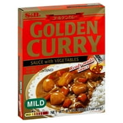 S & B Foods Golden Curry  Sauce with Vegetables, 8.1 oz