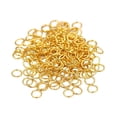 thumbnail image 4 of Cuentas espaciadoras doradas Strade Fareast Limited 100 anillos de salto, 4 of 8