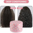 thumbnail image 2 of WWS-Hair Steamer Cap, Electric Hair Care Hat Heating Cap with 2 Mode Temperature Control, Removable Washable Hair Cap for Hair Spa Home (Pink & White), 2 of 4