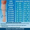 thumbnail image 6 of 5XL Compression Socks for Varicose Veins 15-20 mmHg - Closed Toe - Beige, 5X-Large, 6 of 10