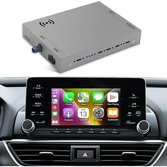 Wireless CarPlay Receiver SmartBox for 7-inch Non-Touchscreen Honda Accord 10th Carplay