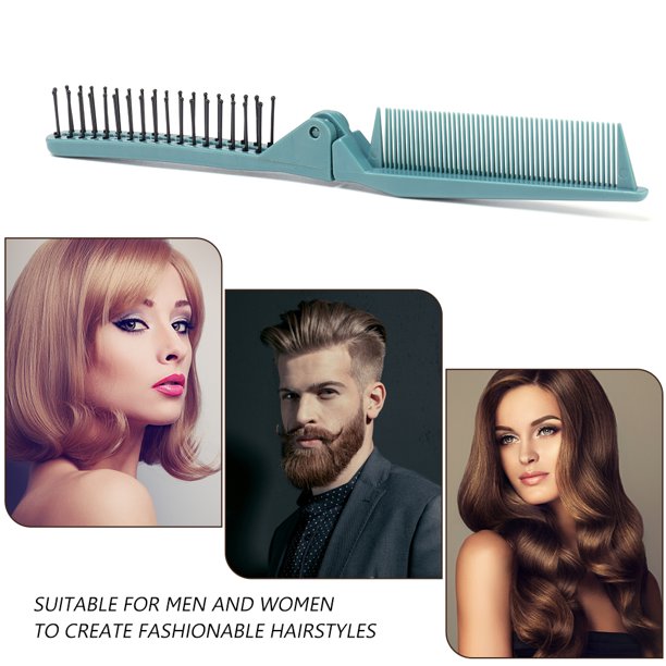 Cepillo para el cabello de masaje plegable Práctico peine para el cabello Herramienta de peluquería DIY antiestática