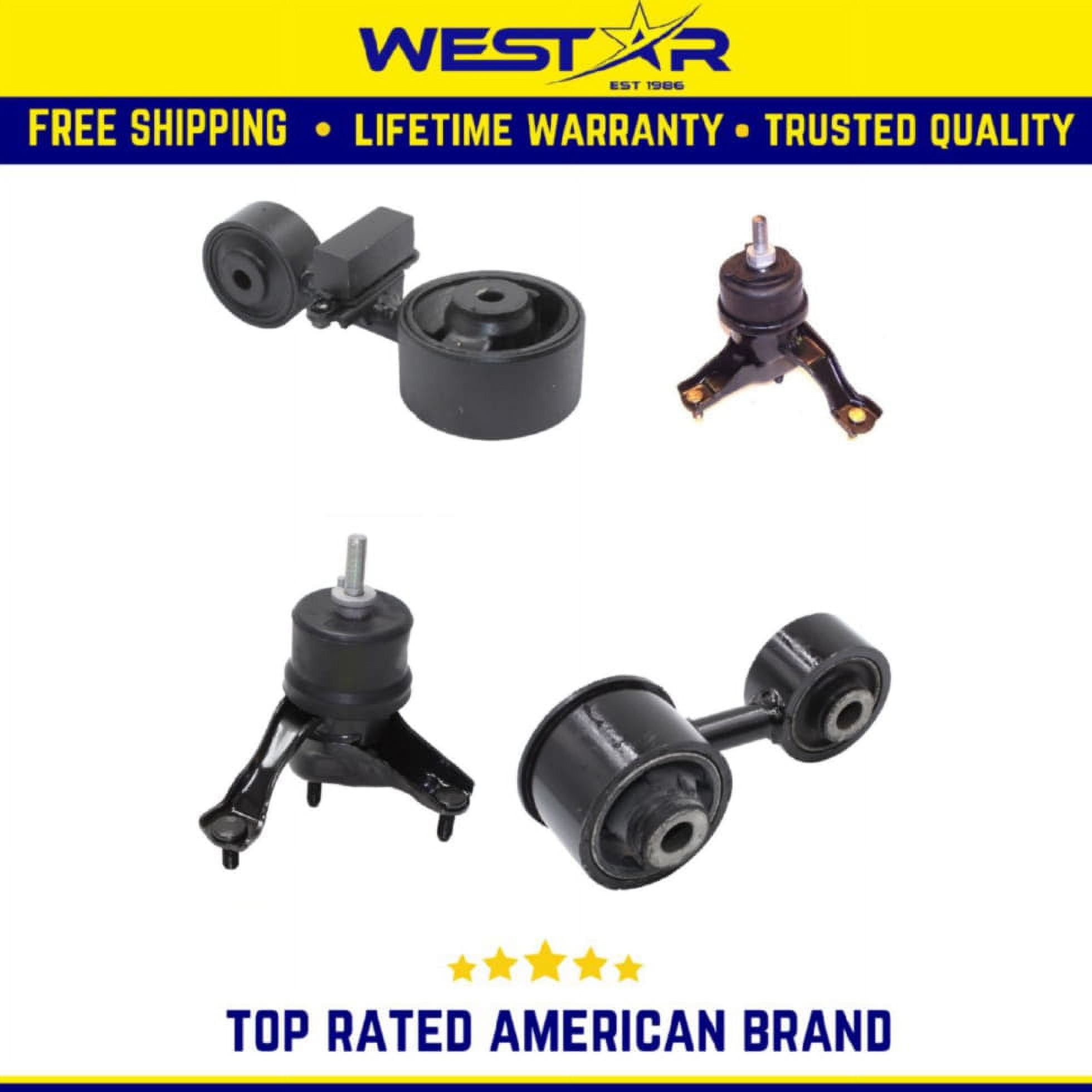 Motor & Trans Mount 4PCS Compatible for 07-09 Toyota Camry 2.4L Compatible for Auto Trans - USA Built Replaces 9237 9236 9598 9210