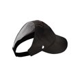 thumbnail image 3 of Spencer Summer Sun Hat for Women Wide Brim Ponytail UV Protection Hat Foldable Sport Sun Visor Hat Adjustable Empty Top Cap, Black, 3 of 10