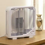 Comfort Zone 9 Portable Box Fan, White
