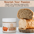 thumbnail image 3 of Living Dough - Live, Active, Organic Sourdough Starter, 900 Year Old Dutch Sourdough Starter Culture, 3 of 7