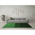 thumbnail image 3 of Ahgly Company Indoor Round Abstract Emerald Green Contemporary Area Rugs, 8' Round, 3 of 4