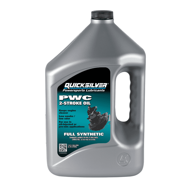 Quicksilver 8M0058908 Full Synthetic 2Stroke PWC Marine Engine Oil, 1