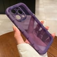 thumbnail image 2 of Funda transparente de silicona a prueba de golpes para iPhone, protector de lente para iPhone 15, 14, 13, 12, 11 Pro Max, X, XR, XS, 7, 8 Plus, 2 of 4