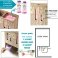thumbnail image 2 of Wall-Mounted Scent Booster Beads Dispenser, Laundry Powder Laundry Room Organization and Storage, Rustic Brown, 2 of 5