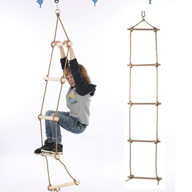 Climbing Rope Ladder for Kids, Swing Set Accessories, Additions &  Replacements for Active Outdoor Play Equipment