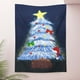 thumbnail image 1 of Adorno de pared con forma de árbol de Navidad | Decoraciones navideñas para el hogar | Fondo festivo para fiestas | Cenefa decorativa para sala de estar, comedor o estudio, 1 of 4