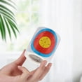 thumbnail image 1 of 200 uds/rollo de pegatinas de objetivo, rollo de pegatinas multifunción para disparar salpicaduras, pegatinas portátiles para práctica de tiro con arco en interiores y exteriores, 1 of 8
