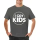 thumbnail image 1 of Heath Slater I Got Kids camiseta ropa hippie tops anime Camiseta de algodón para hombre, 1 of 8