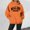 Orange, variant on New Women's Letter Printed Round Neck Pullover Street Long Sleeve Pullover Hoodie Womens Pullover Sweatshirt Female Hoodies Sweatshirt Color Womens Snap Hoodies Women's Small Hooded Sweatshirt Zip
