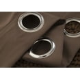 thumbnail image 5 of CVLIFE Solid Plain Blackout Short Curtain Eyelet Ring Top Cafe Kitchen Window Decor, 5 of 6