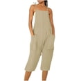 thumbnail image 1 of LSLJS Combinaison Décontractée Respirante à Bretelles pour Femmes, One Piece Jumpsuits Cadeaux pour Femmes, 1 of 5